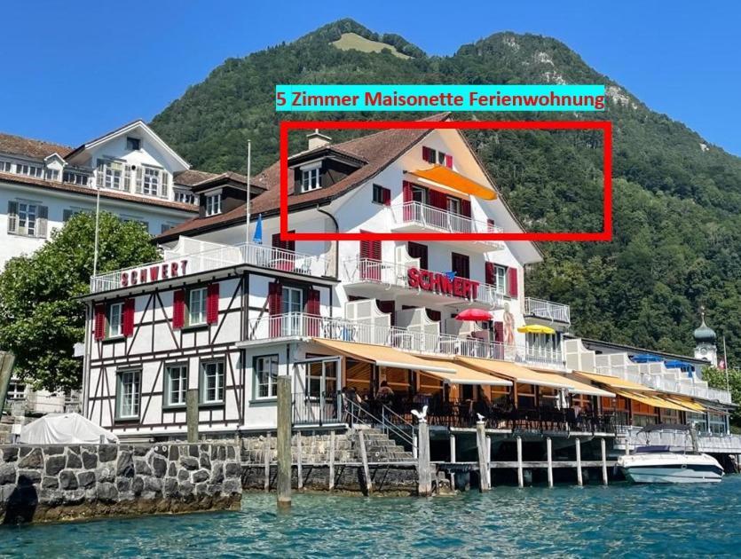 Seehotel Schwert Герсау Экстерьер фото