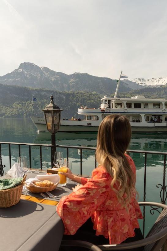 Seehotel Schwert Герсау Экстерьер фото