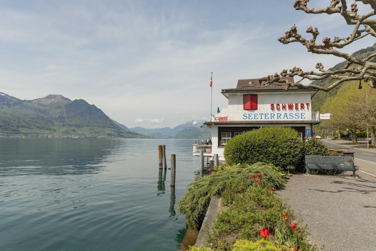 Seehotel Schwert Герсау Экстерьер фото