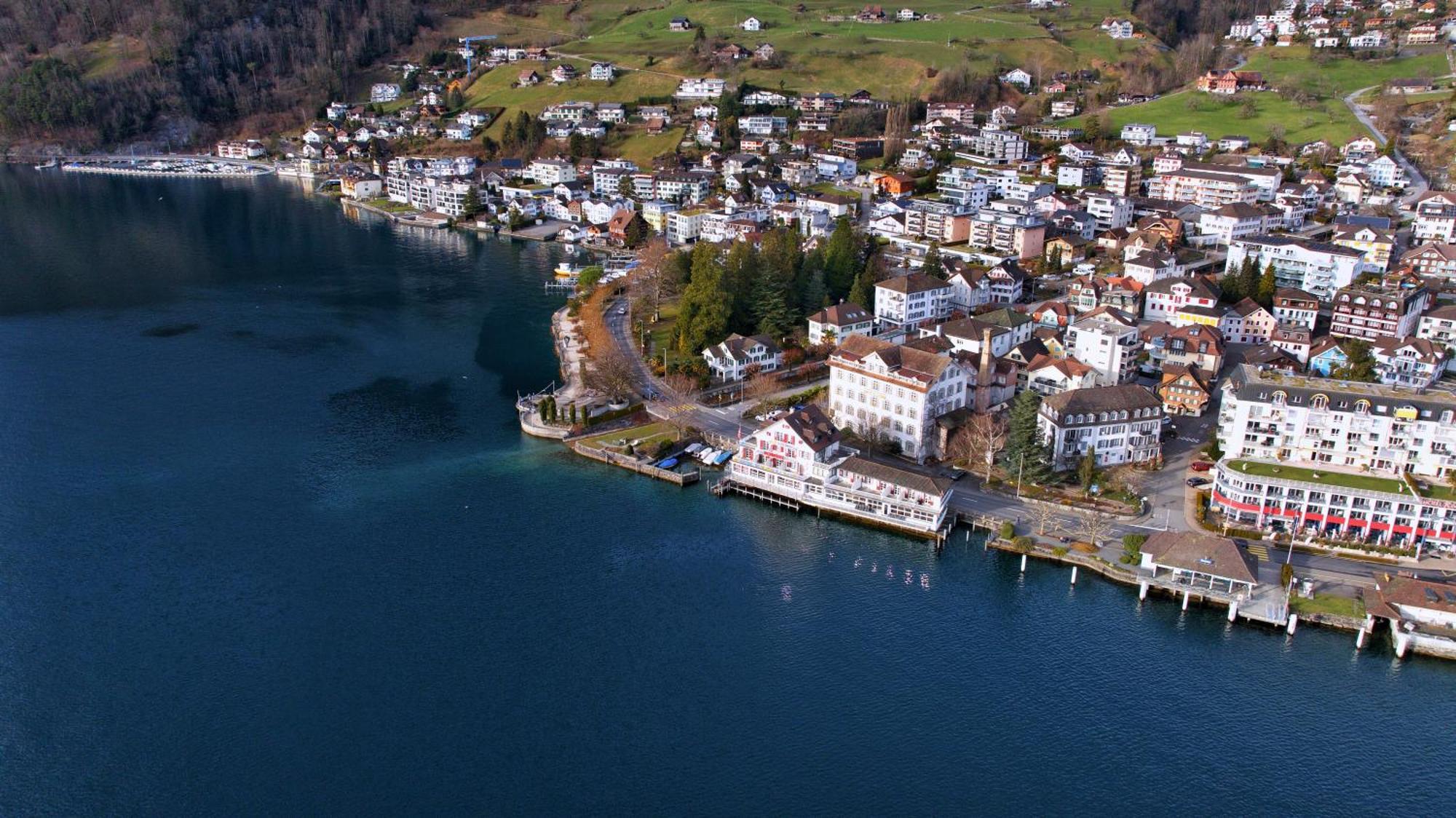 Seehotel Schwert Герсау Экстерьер фото