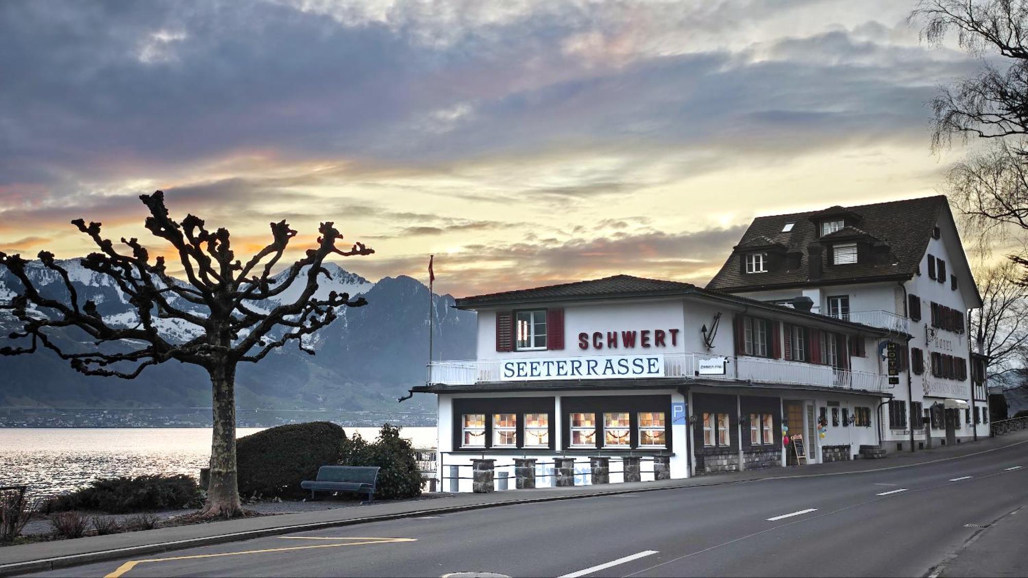 Seehotel Schwert Герсау Экстерьер фото