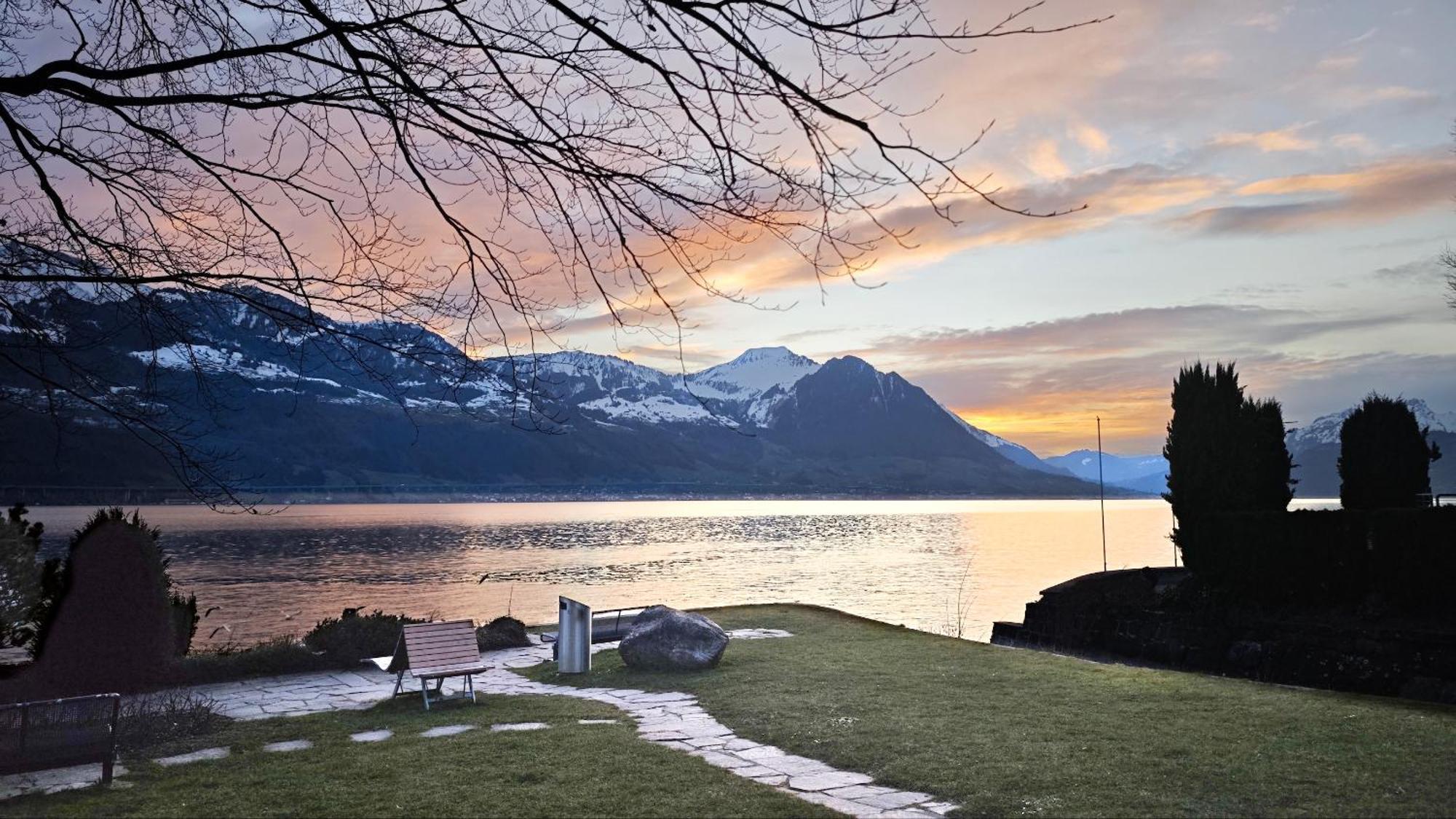 Seehotel Schwert Герсау Экстерьер фото