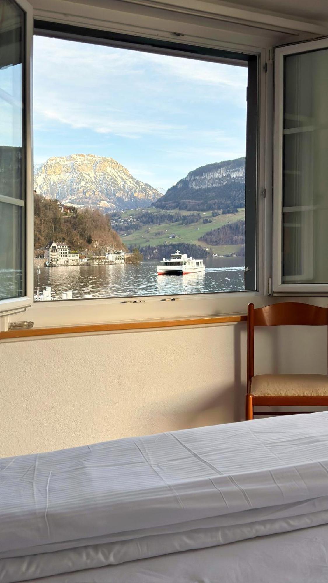 Seehotel Schwert Герсау Экстерьер фото